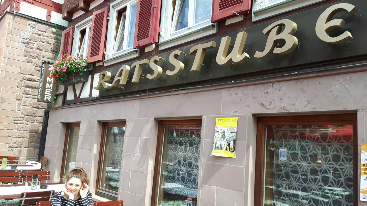 Hotel-Restaurant Ratsstube Calw Eksteriør bilde