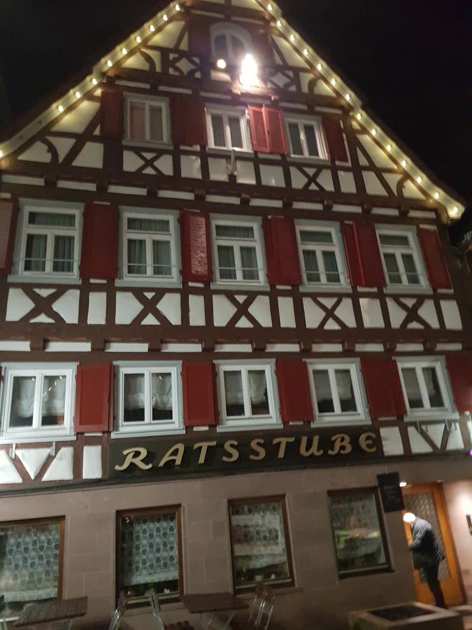 Hotel-Restaurant Ratsstube Calw Eksteriør bilde